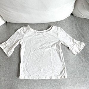 GAP White Short Sleeve Kids Tee